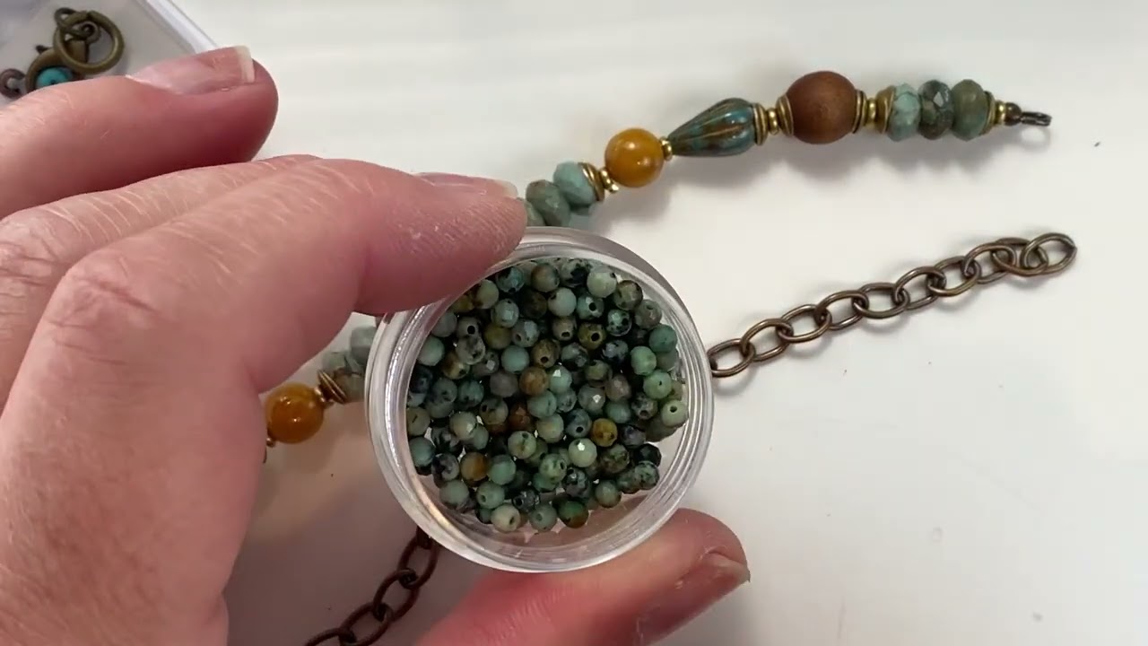 How to make a turquoise bracelet. Published in Belle Armoire Magazine