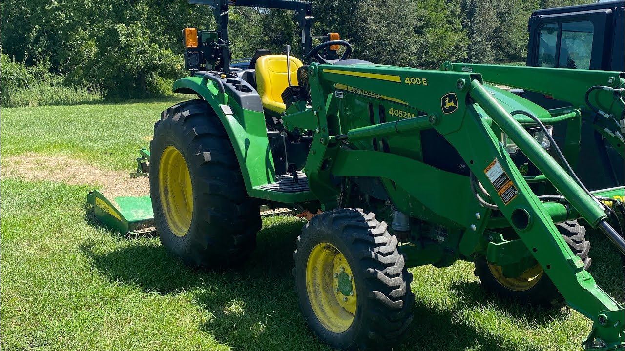 4052M/3038E Coolant Flush or 1,2,3 & 4 Series John Deere Compact Tractors Coolant System Service.