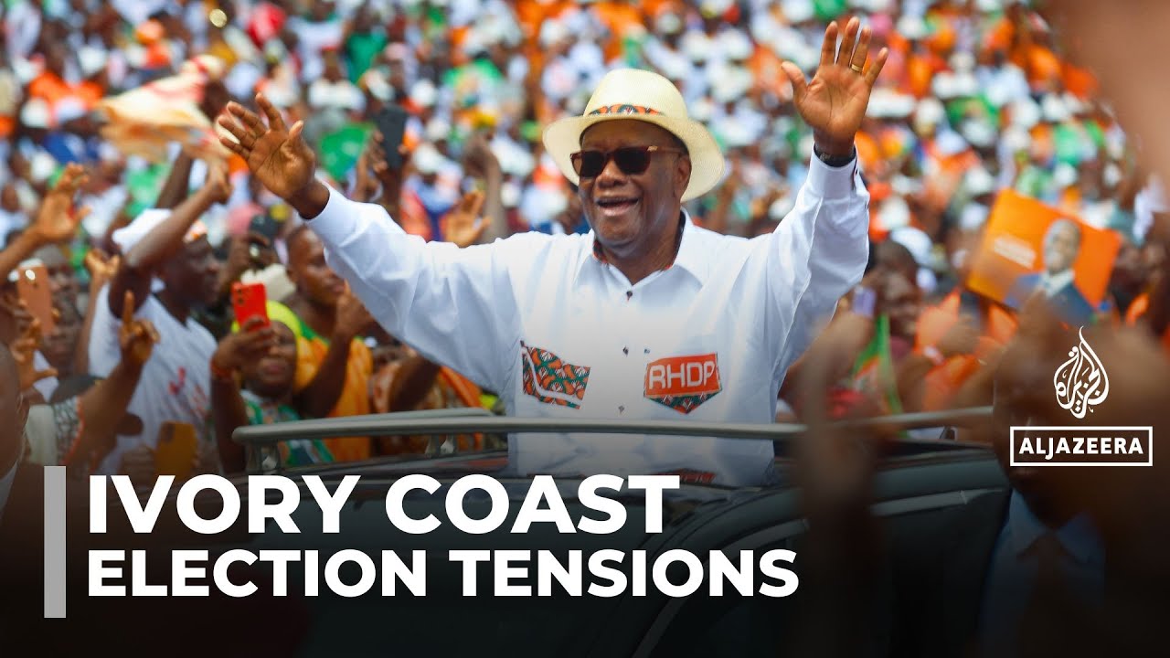 Tensions rise in Ivory Coast as Alassane Ouattara launches re-election bid