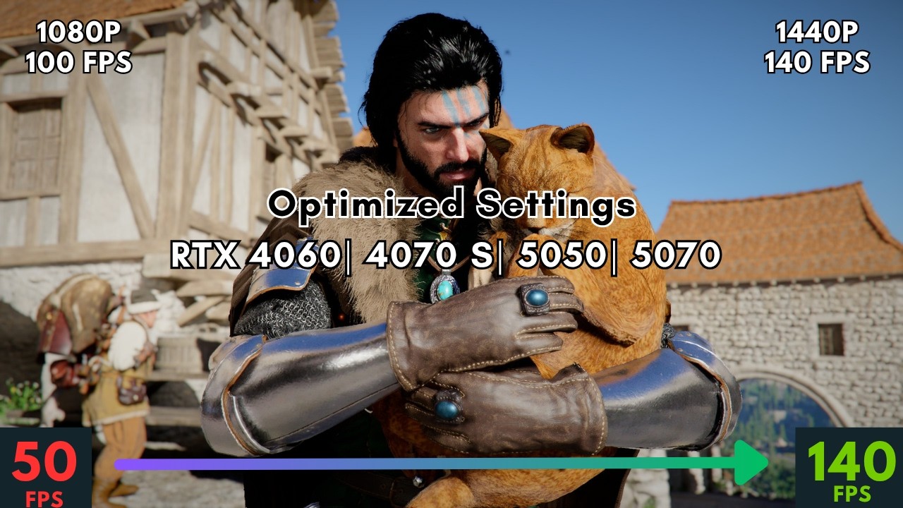 Оптимизированные настройки для Crimson Desert | RTX 4060 RTX 5050 RTX 4070 Super RTX 5070 | 1440p...