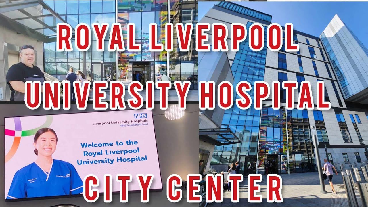 NEW ROYAL LIVERPOOL  UNIVERSITY HOSPITAL /HUGE HOSPITAL😱ROAD TRIP AND WALKING CITY CENTER