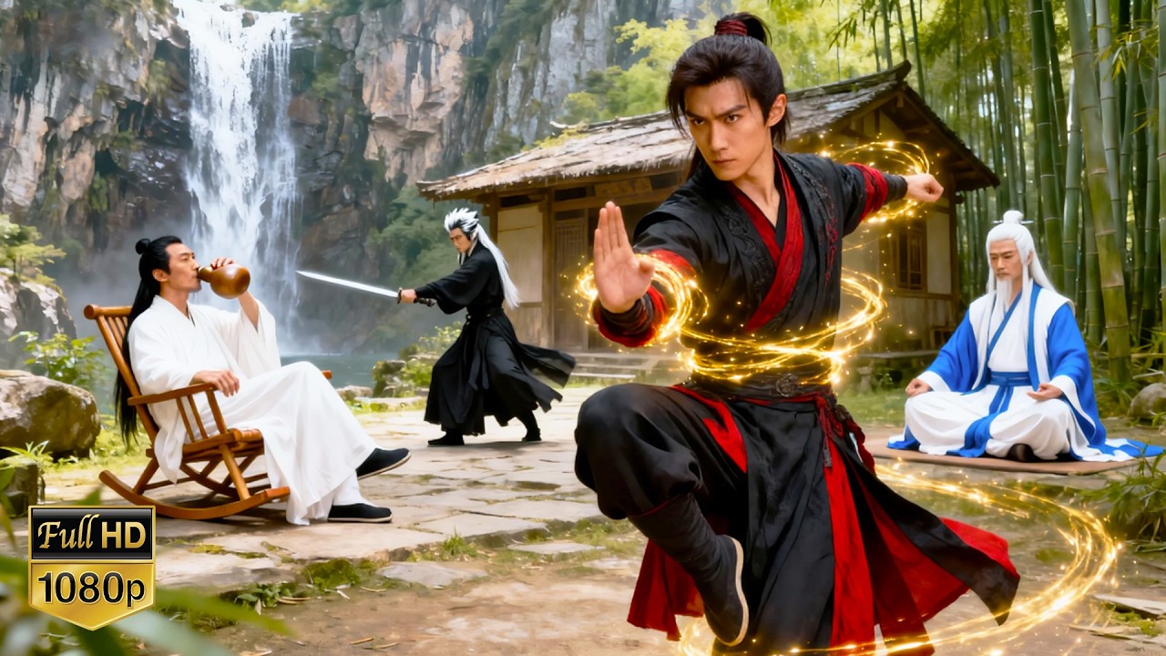 【超燃武俠電影】废材小伙拜三位隐世高人为师，靠三位师父的成名绝技，碾压江湖所有高手！#movie #chinesedrama #中國電視劇 #大陸劇 #电视剧