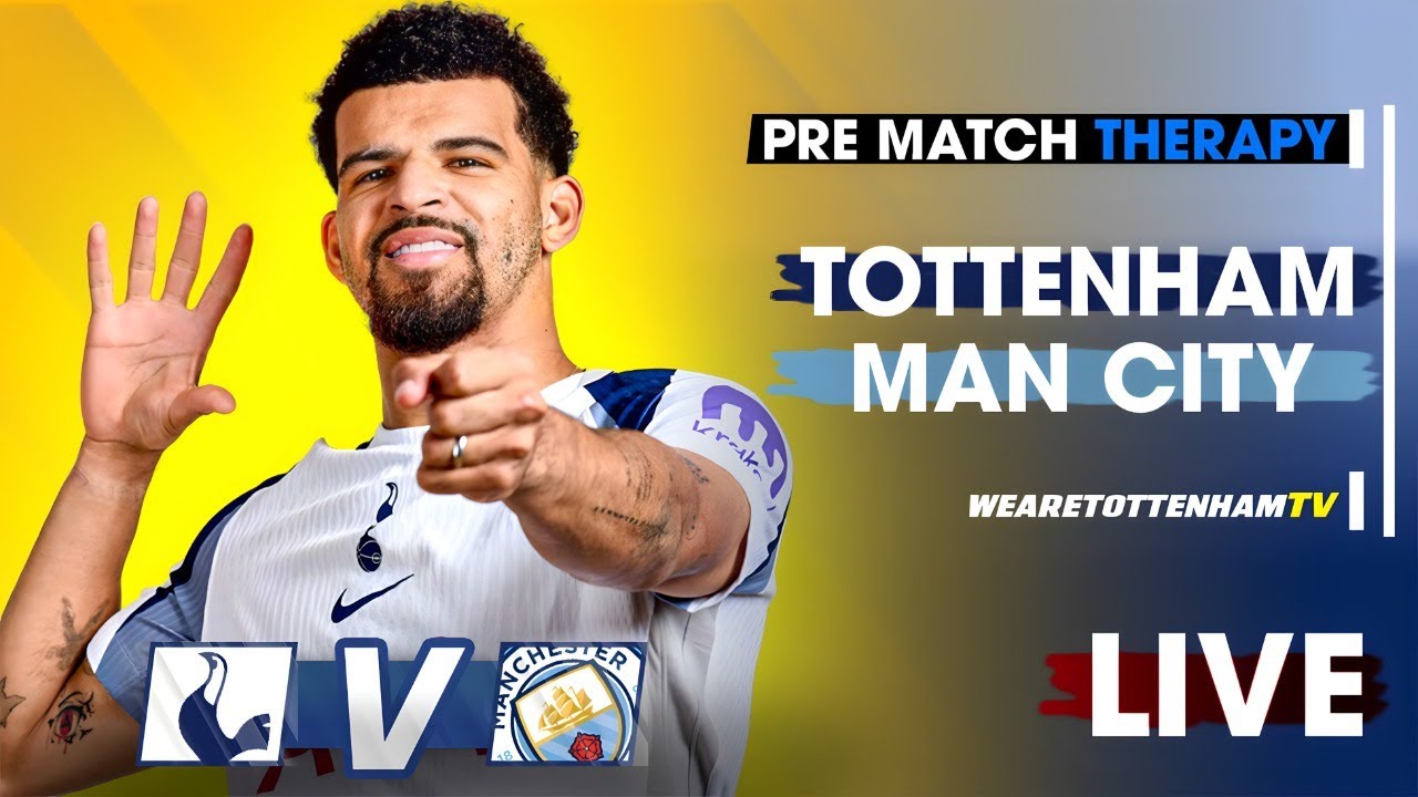 PRE-MATCH THERAPY • Tottenham Vs Man City @KateandJimbo @spurskingstv