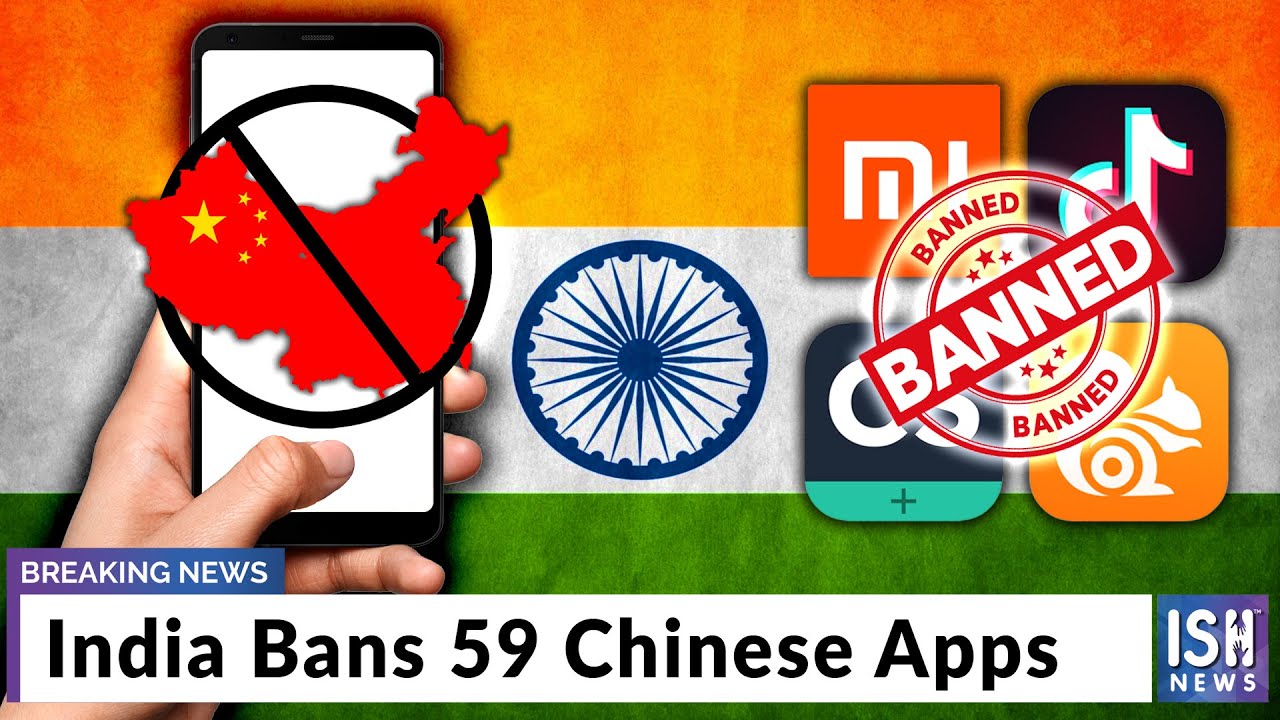 India Bans 59 Chinese Apps