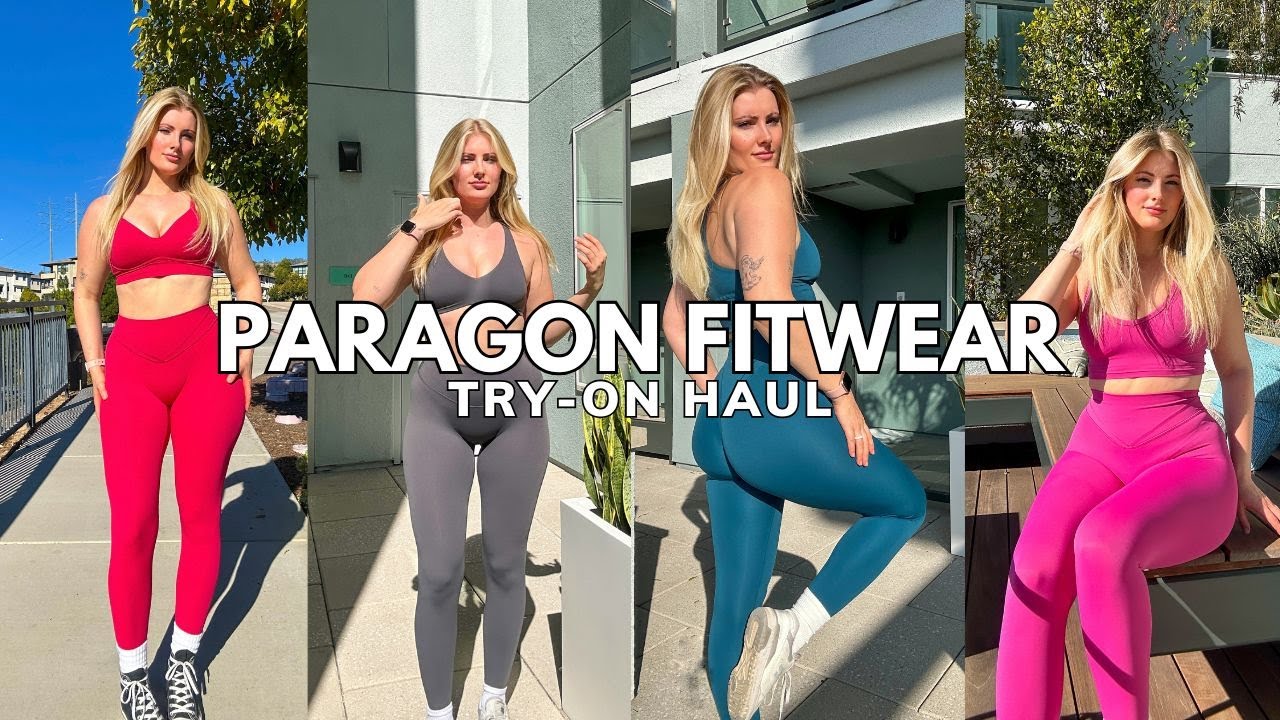 Примерка одежды Paragon Fitwear | Коллекция Liftmas и Reset
