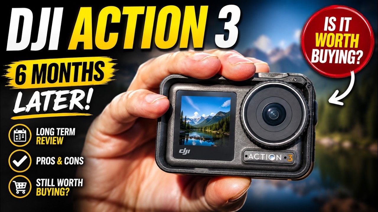 Dji ACTION 3 | TRUSTED REVIEW ( 6 Months later )