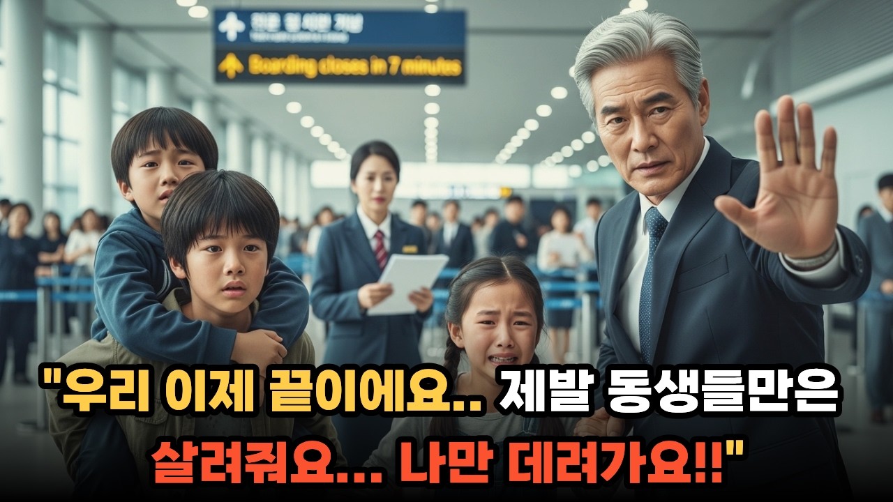 고아 삼남매 인신매매, 출국 직전 재벌회장이 막았다