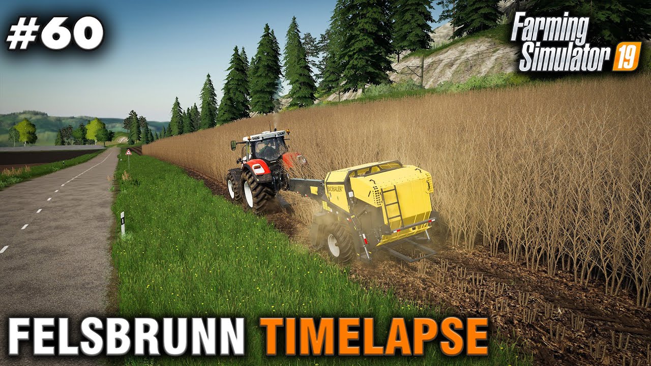 FS19 Timelapse Felsbrunn #60 Bio Bales