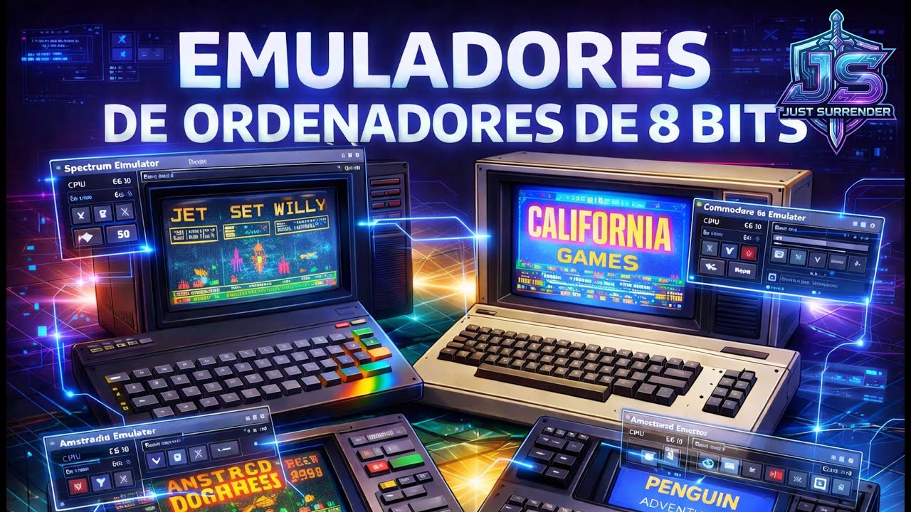 EMULADORES DE SPECTRUM, C64, AMSTRAD Y MSX