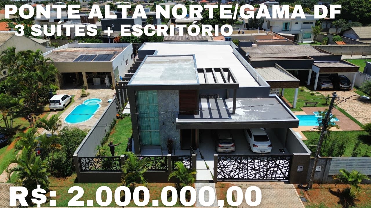 CASA MODERNÍSSIMA COM LAZER DE TIRAR O FÔLEGO