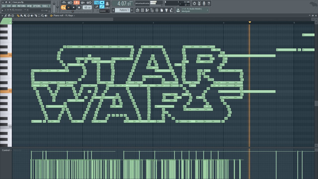 MUSICAL STAR WARS - MIDI ART