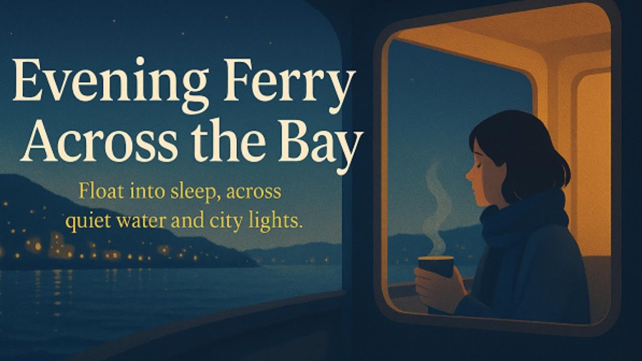 Evening Ferry Across the Bay | Gentle Sleep Story for Calm Nights & Deep Rest