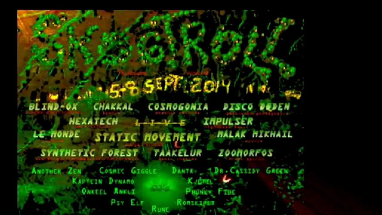Hexatech Live : Skogtroll 2014 : Darkpsy Horrordelic Norway Psychedelic Festival