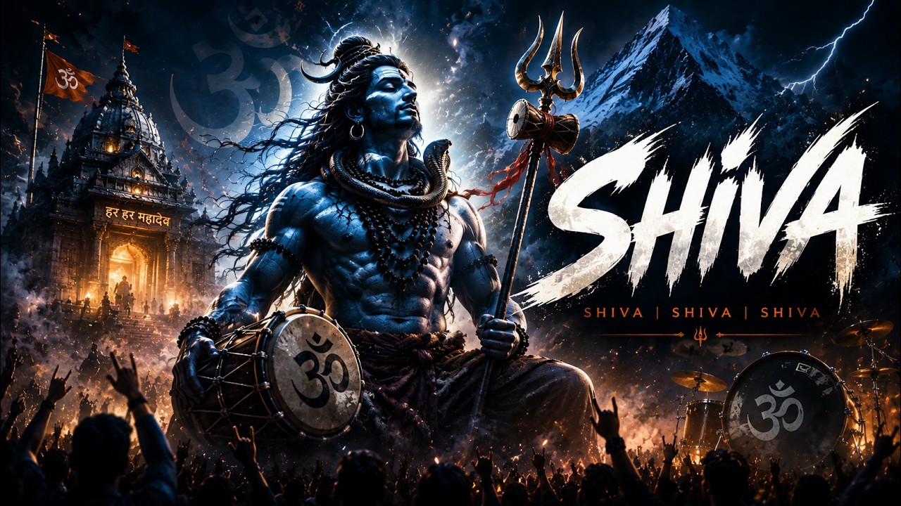 SHIVA ⚡ Om Namah Shivaye | Gen-Z Shiva Anthem | Har Har Mahadev | EDM Rock Devotional