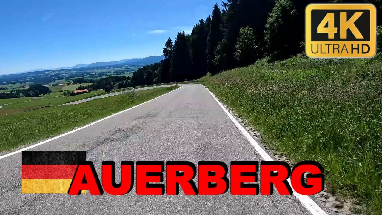 4K Auerberg Germany with KTM Adventure 790 I Allg&auml;u Motorbike Track 🇩🇪