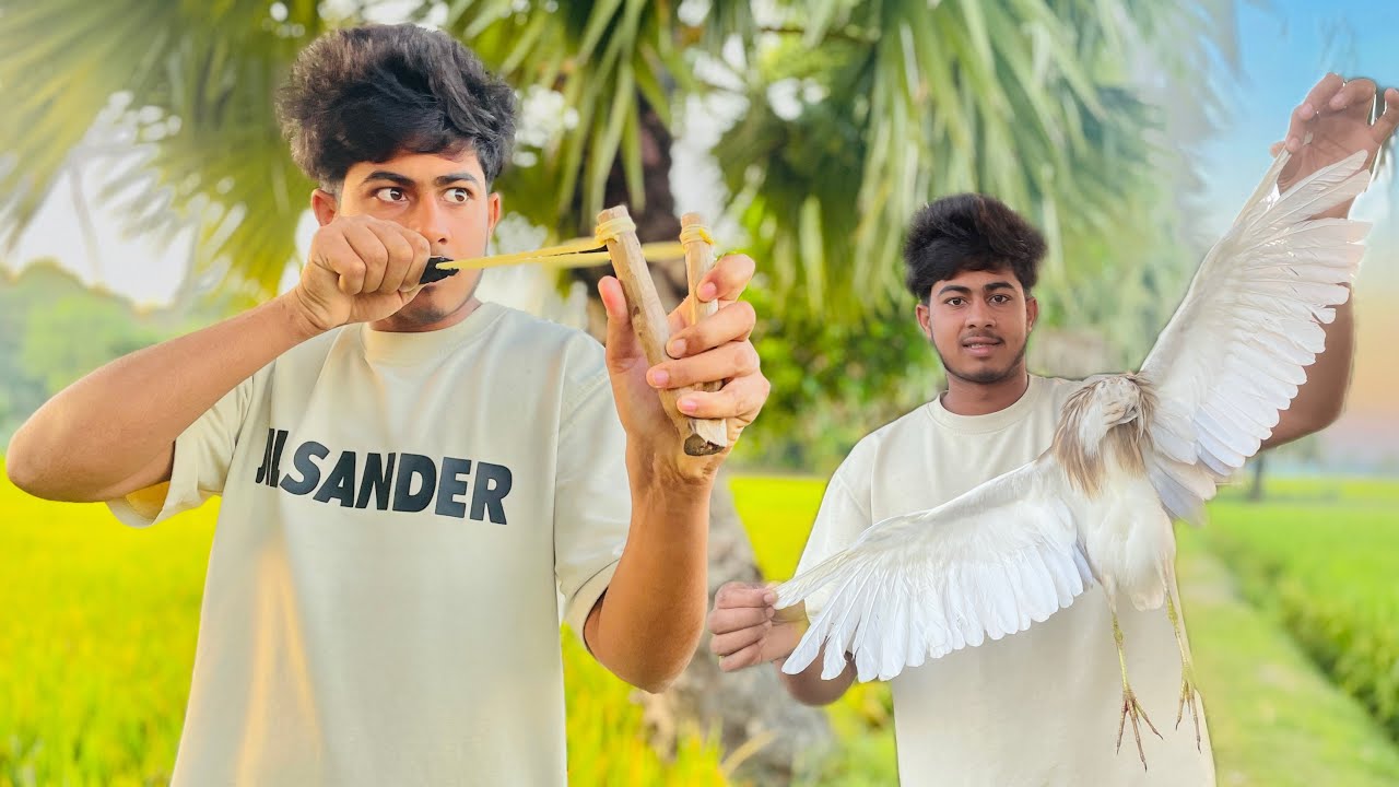 ওরালে পাখি শিকার বাংলা দেশ challenge  কেও পাখি শিকার করতে পারবে না 😎😱￼