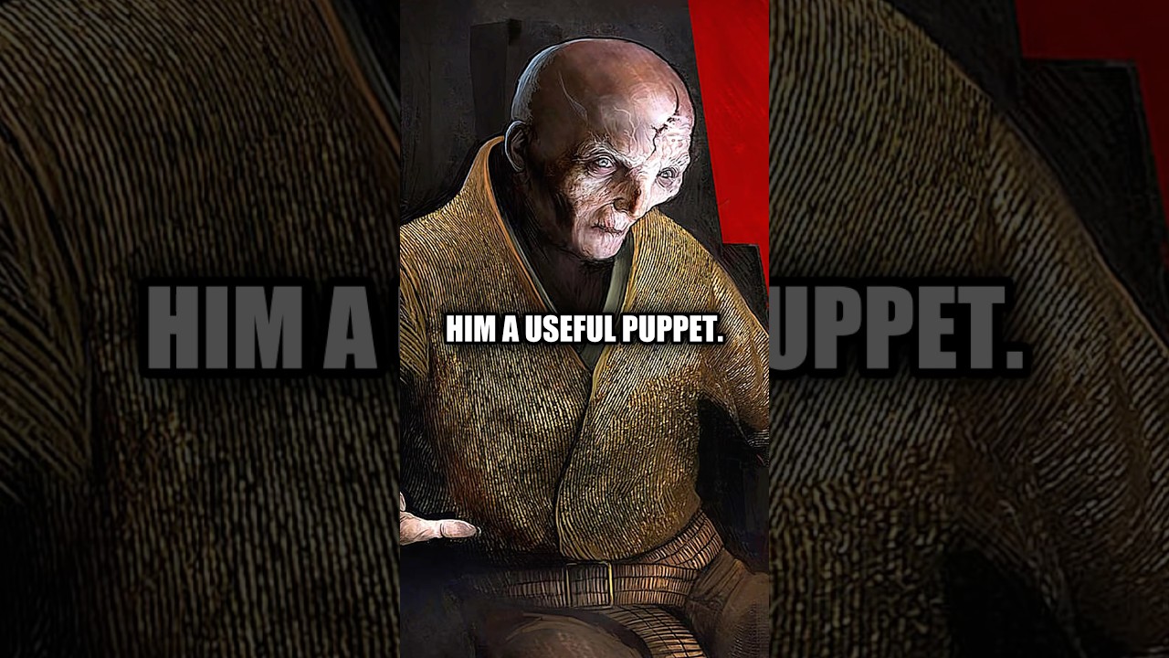 Why Did Palpatine Create Snoke? #starwars