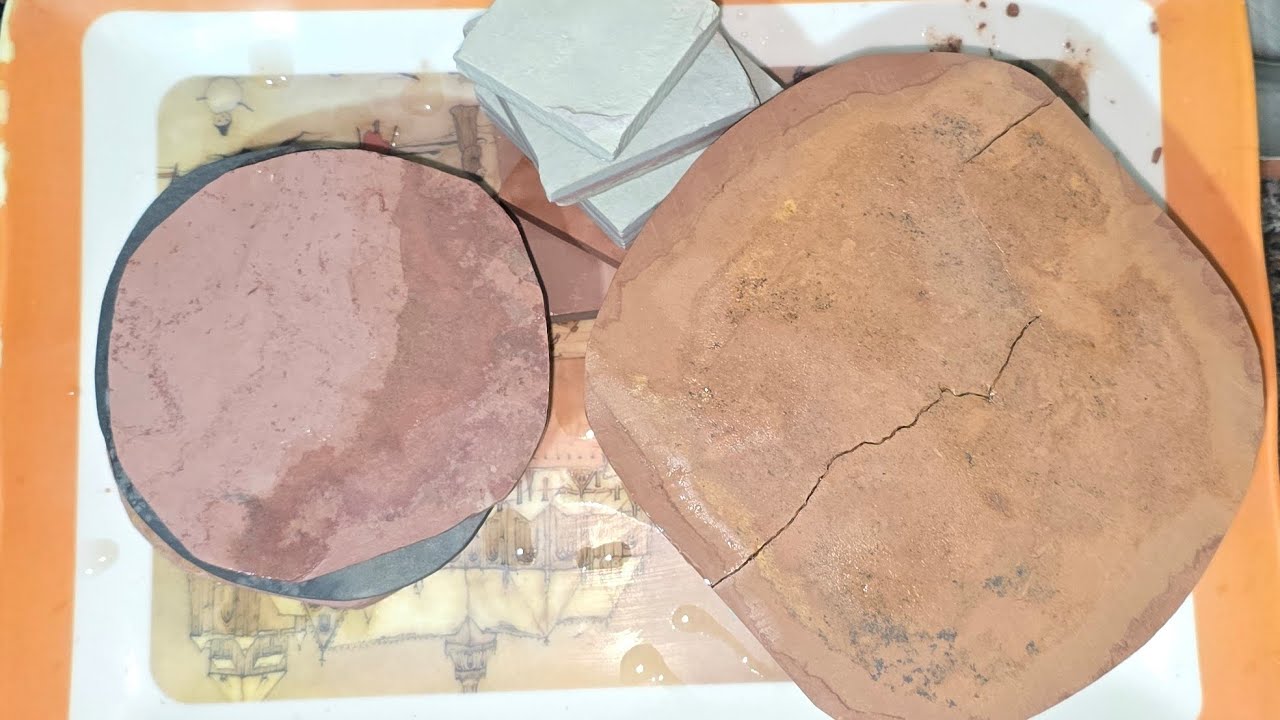 💥ALL COLOUR CIRCLE SHAPE SLATE ITEMS SOFT WET SCRAPING VIDEO💥|| @Betterthisside|| FULL SATISFYING