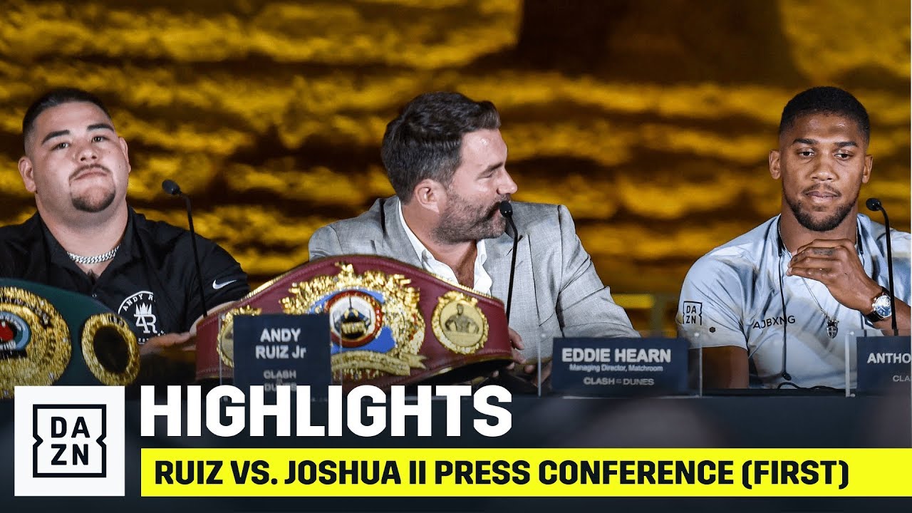 HIGHLIGHTS | Ruiz vs. Joshua II Press Conference (First)
