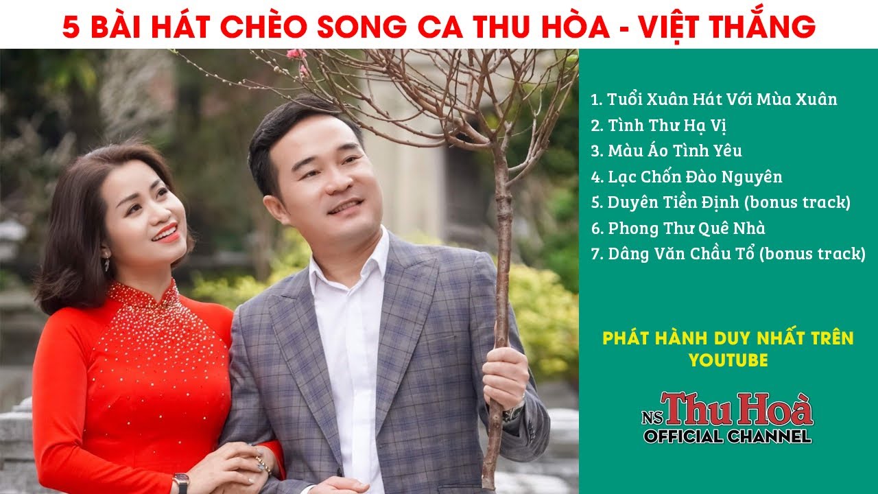 5 BÀI HÁT CHÈO SONG CA THU HÒA - VIỆT THẮNG | Cặp Ca Chèo Ngọt Ngào Như Mía Lùi