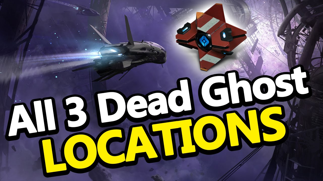 Destiny: ALL 3 DEAD GHOST LOCATIONS ON REEF!!