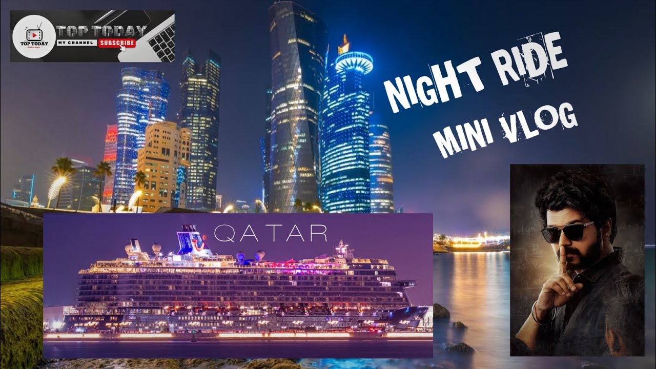 Explores Qatar At Night! 🇶🇦👀