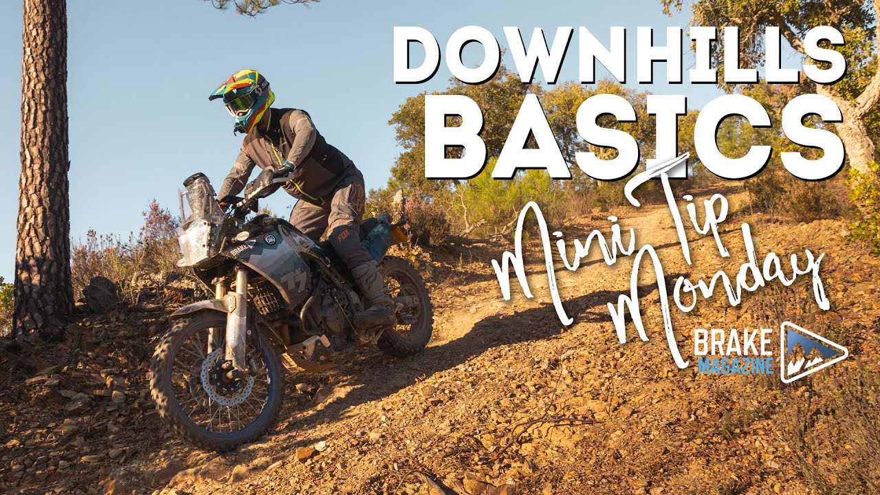 Downhill Technique Basics for Off Road Riding | MiniTip Monday