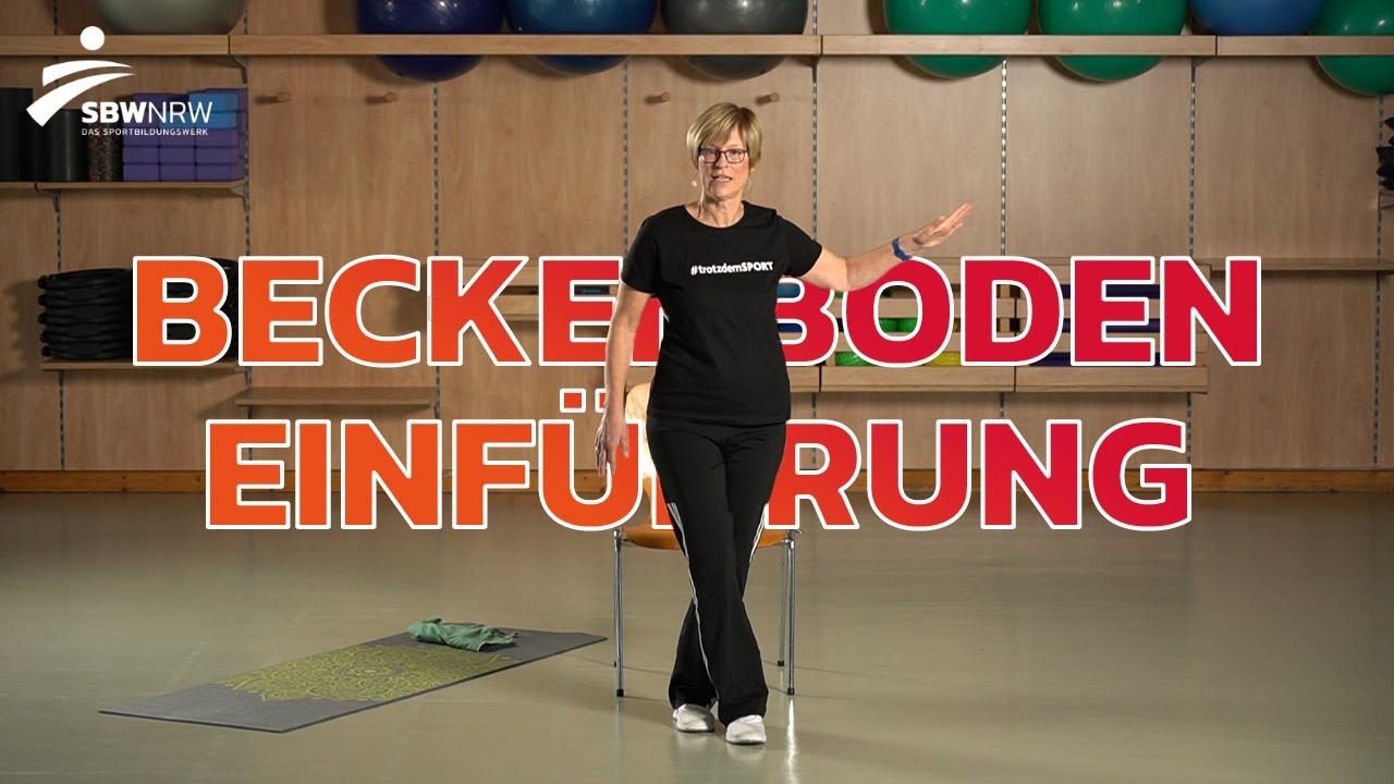 Beckenbodeneinführung mit Silke | SportBildungswerk NRW | #trotzdemSPORT
