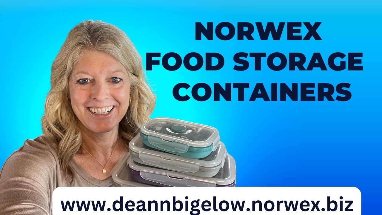 Norwex Silicone Food Storage Containers