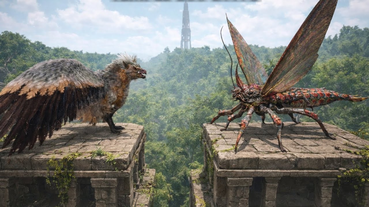 100 days ark Ultimate mobile part  2 taming Rhyniognatha #arksurvival #survival