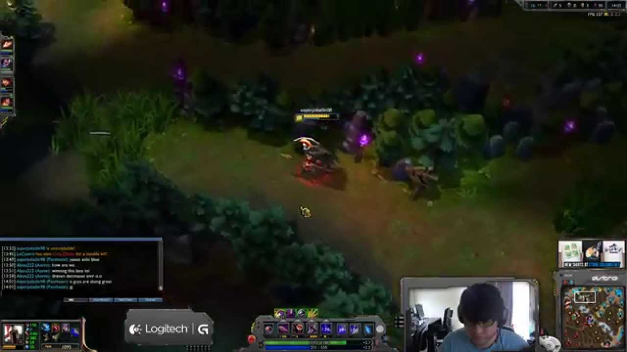 Dyrus Pantheon Jungle [Diamond 1 Ranked Solo Queue Top]