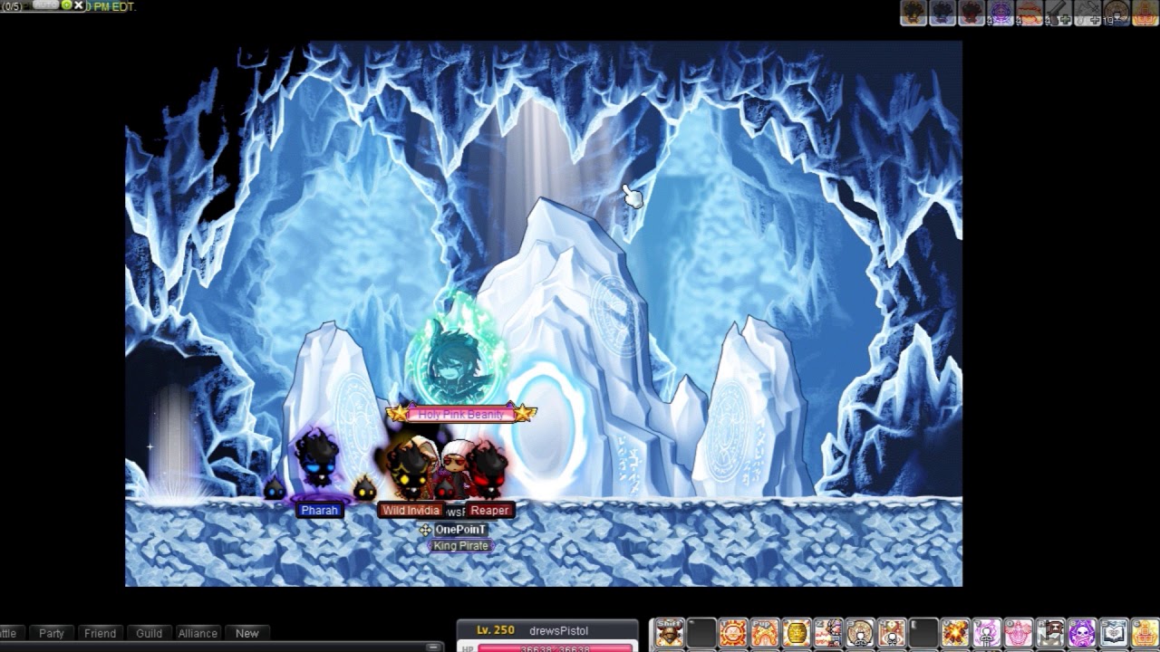 Maplestory - drewsPistol Gear Progression (Pre-flames)