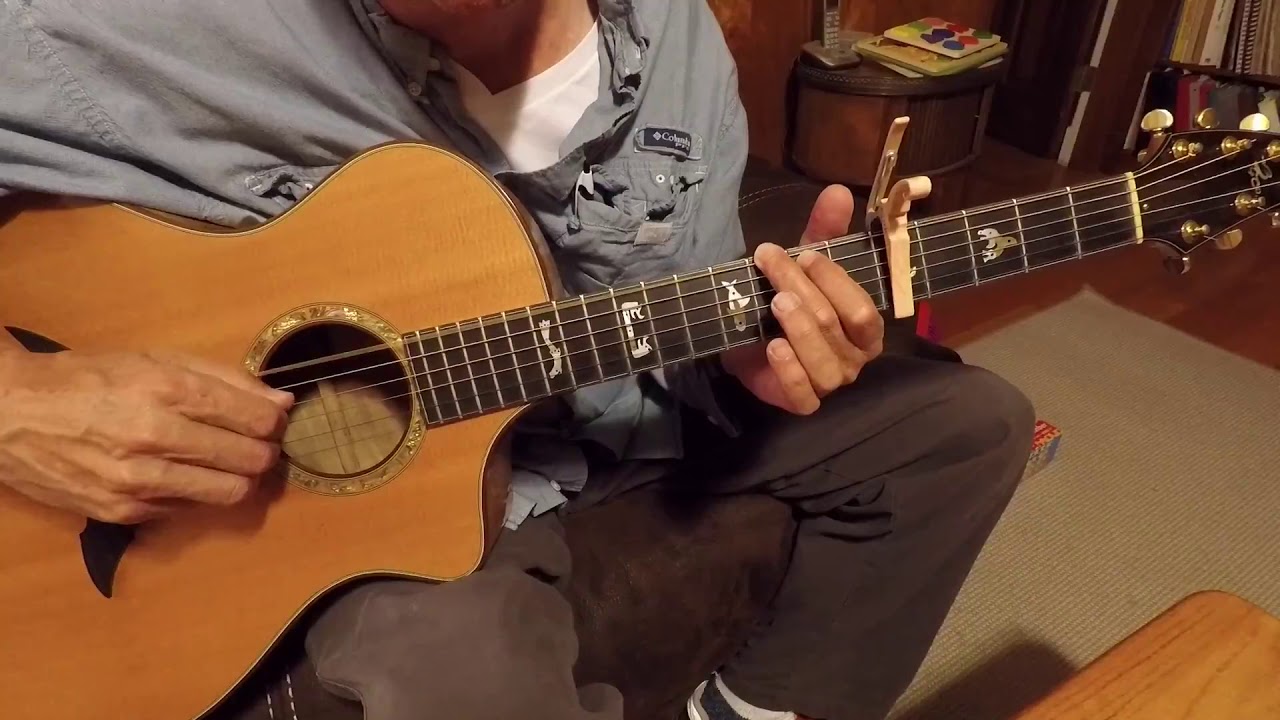 tiptoe through the tulips (intermediate fingerstyle) guitar lesson