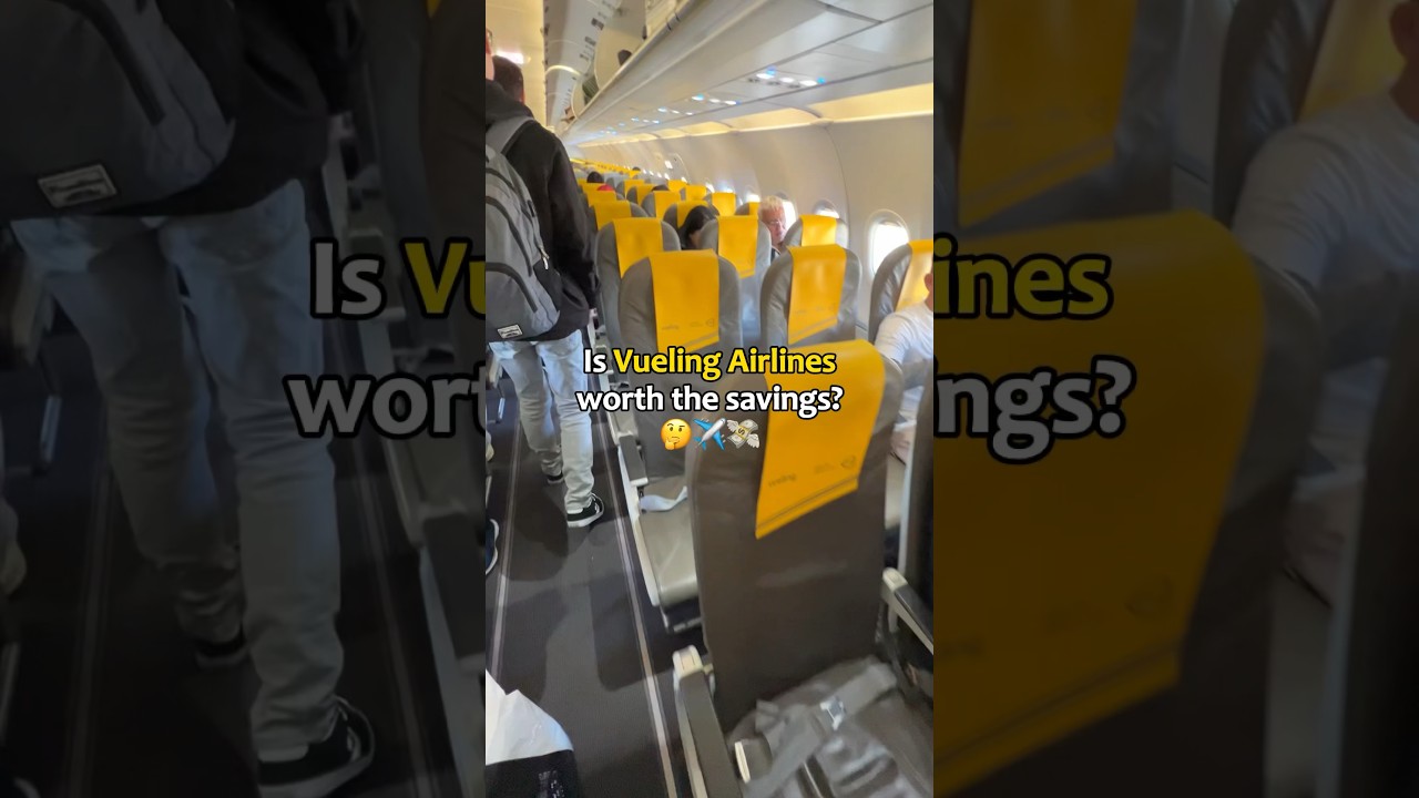 Vueling Airlines Review✈️ Is it worth the savings?