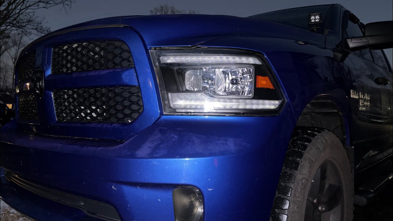 Installing LED headlights on 4th gen Ram 1500