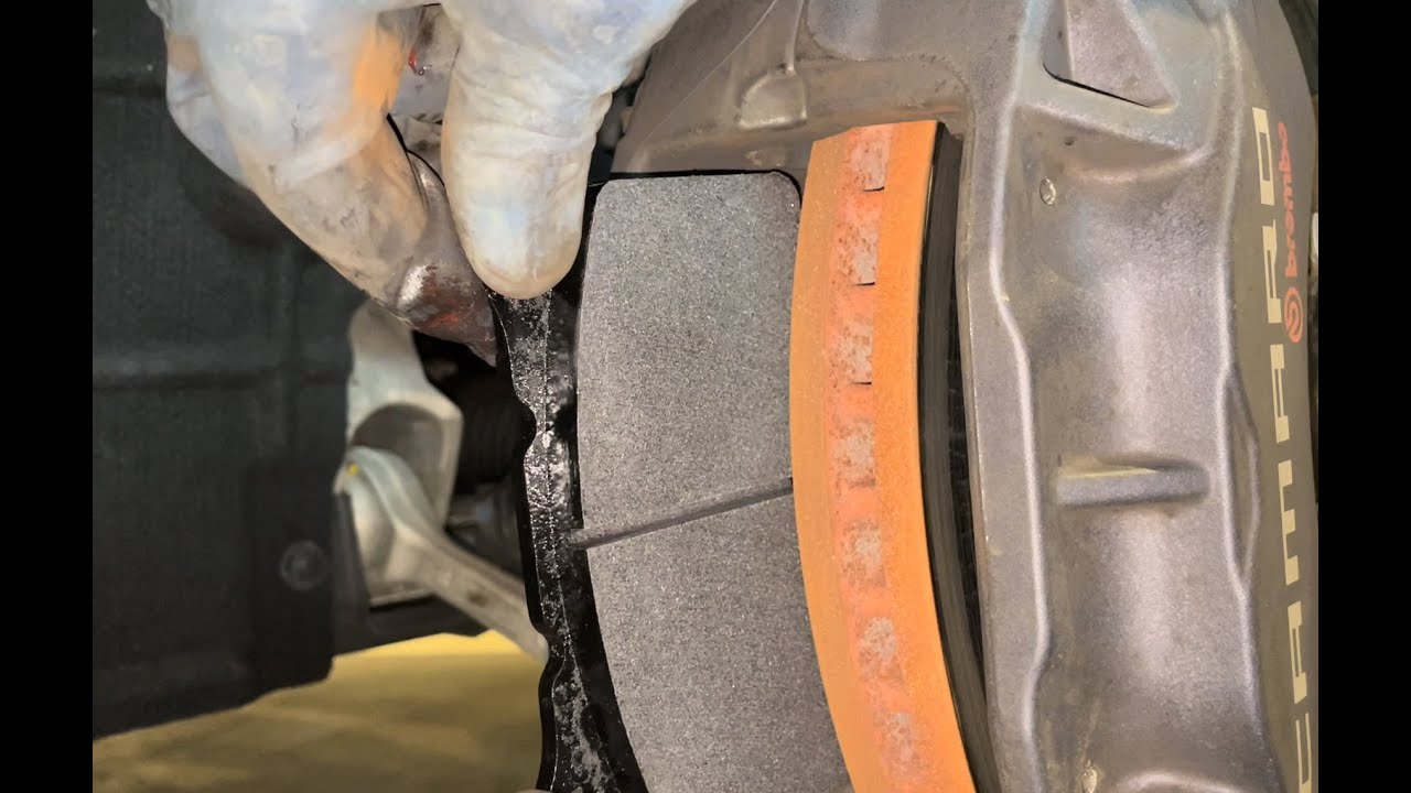 16-23 Chevy Camaro SS brake pad replacement and brake fluid flush