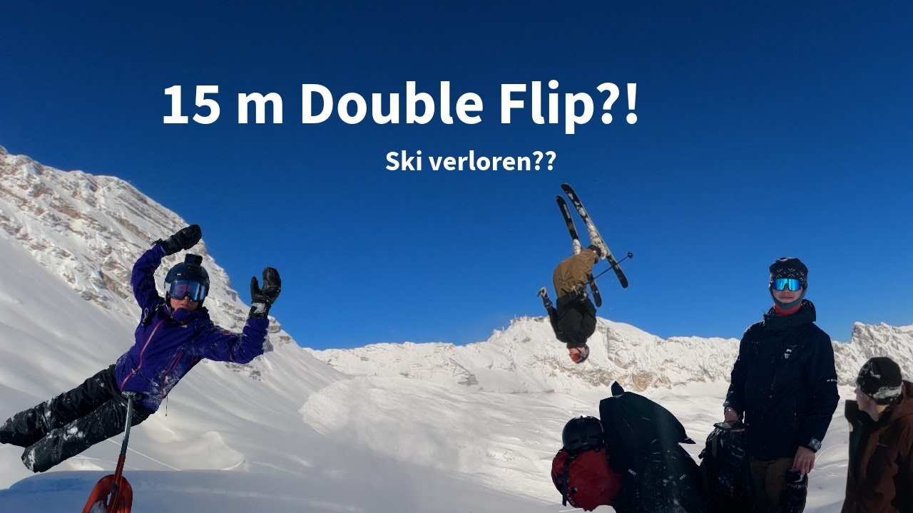 Massiver Backcountry Kicker, 15 meter Doubleflips auf ski, und ski für immer weg?