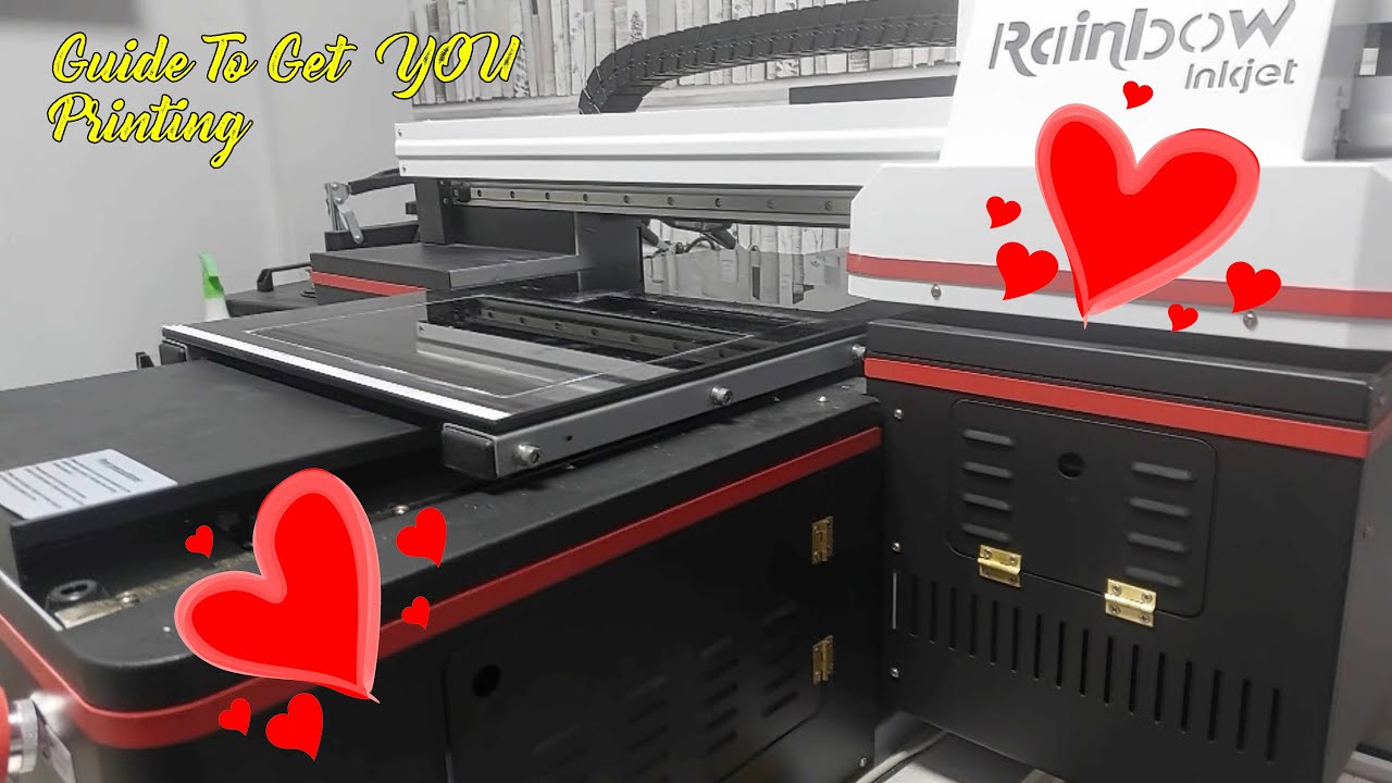 UV Printer Instructions For Rainbow UV Desktop Printer