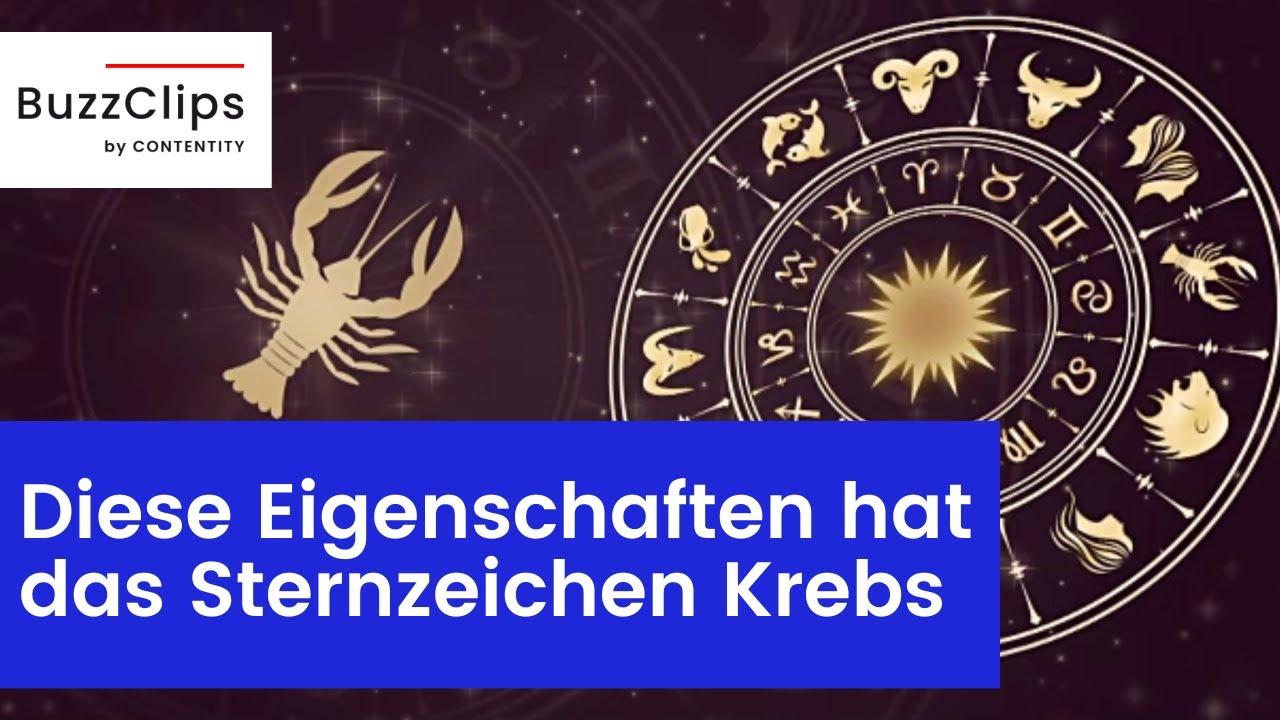 Diese Eigenschaften hat das Sternzeichen Krebs