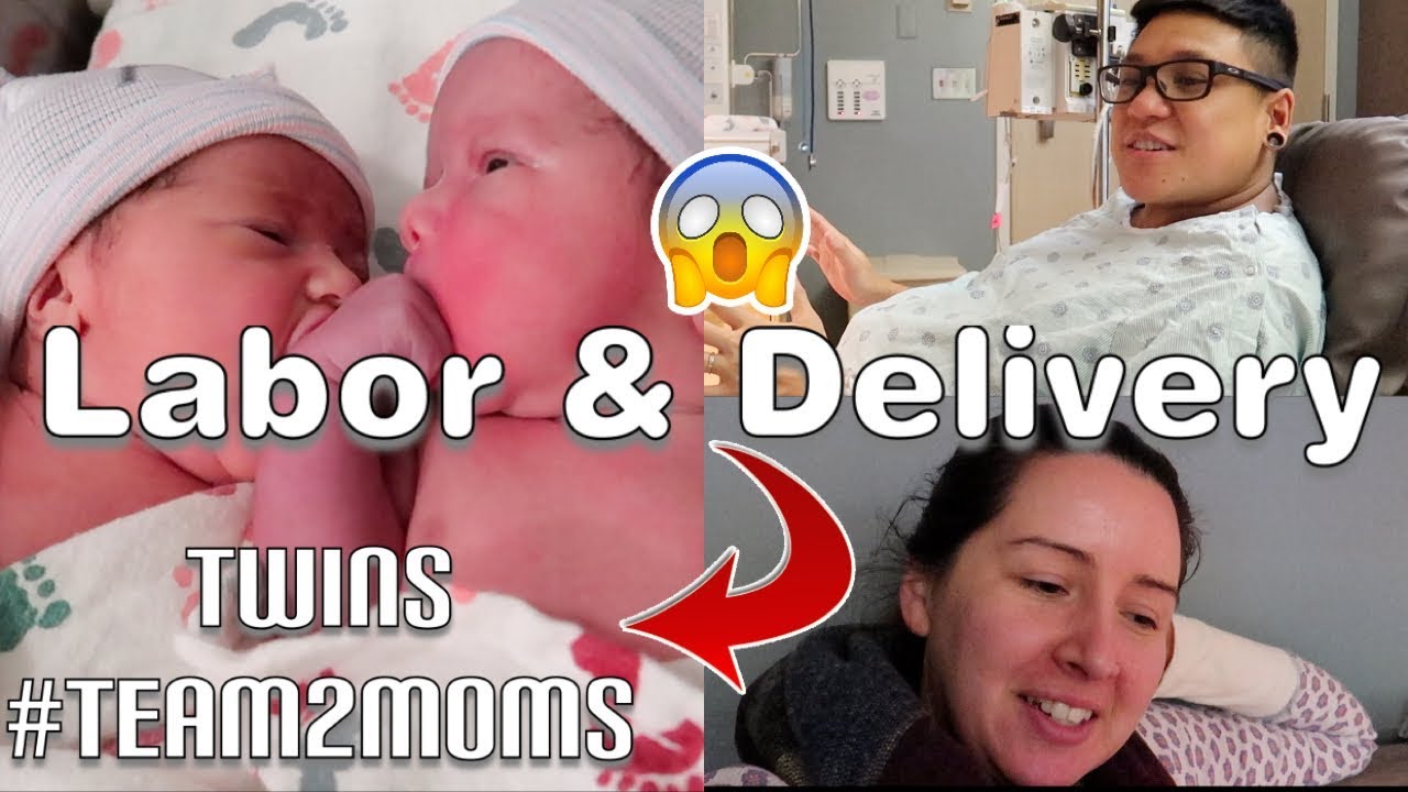 TWIN LABOR & DELIVERY AT 37 WEEKS⎜INDUCTION DAY⎜2 MOM FAMILY