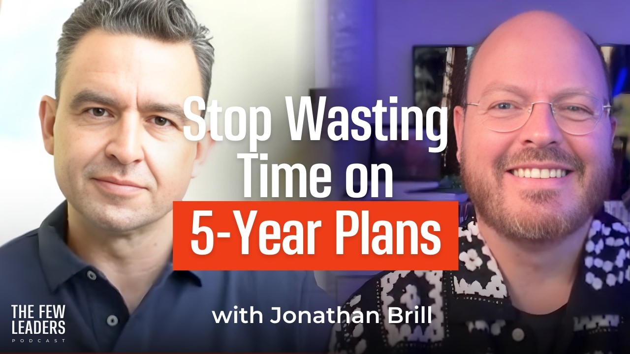 How to Future Proof Your Organisation in 5 Years Using AI and Strategic Foresight w/ Jonathan Brill