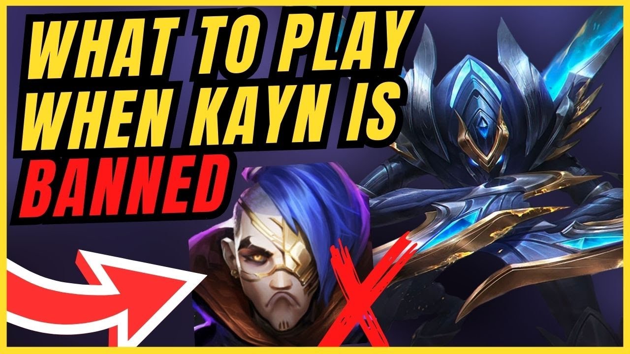 WHAT KARASMAI DOES WHEN KAYN IS BANNED? PLAY BUG KAYN! - League of Legends