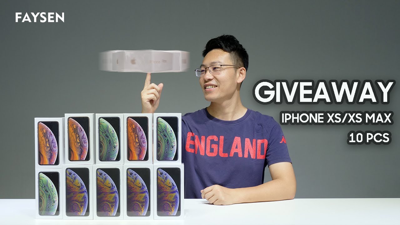 WIN THESE 10 iPhone Xs/ Xs Max(GIVEAWAY)!