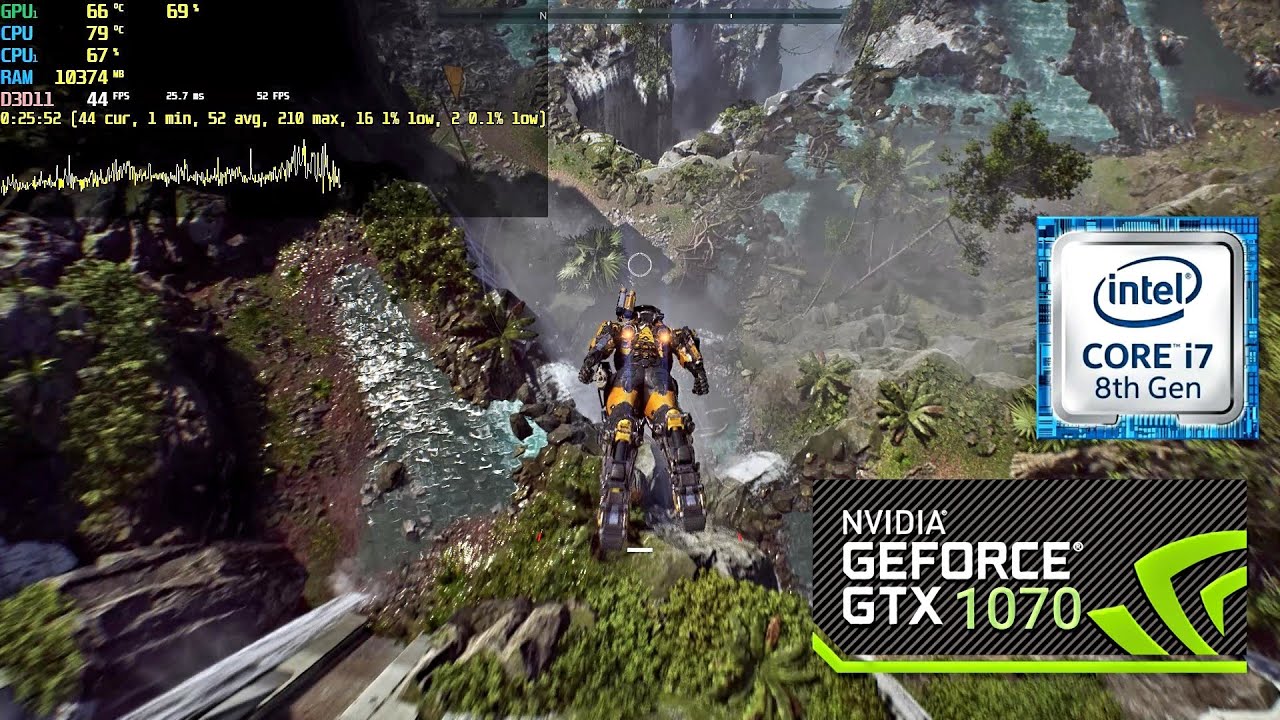 Anthem Gameplay GTX 1070 (Laptop) [MAX SETTINGS]