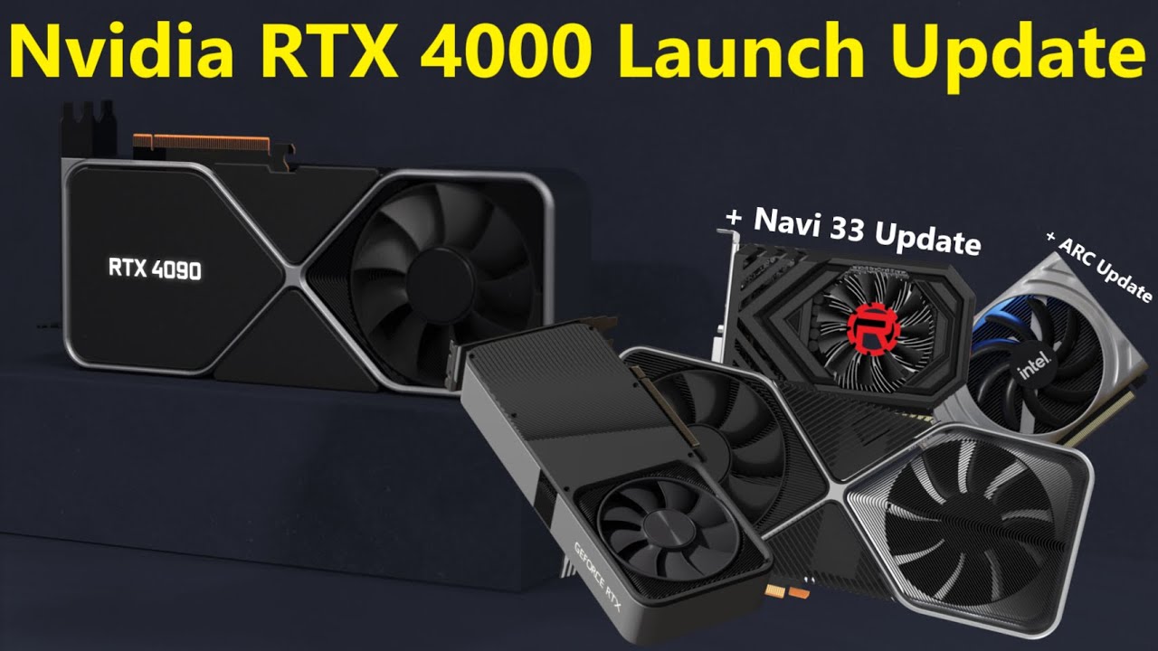 RTX 4000 Series Launch Leak: Lovelace Launches October, not 2023 (+ Navi 33 & ARC Update)