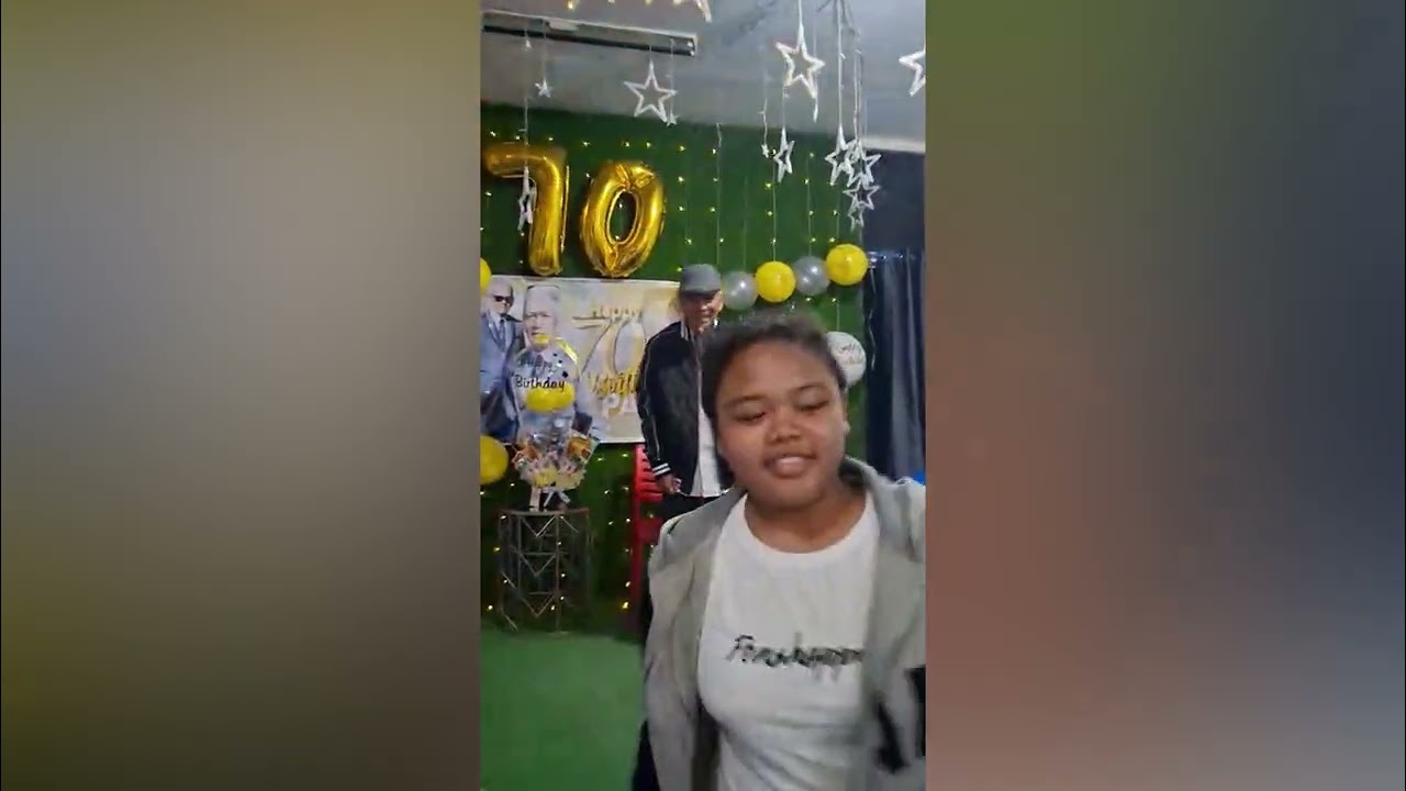 PAPA’S 70th BIRTHDAY SURPRISE 