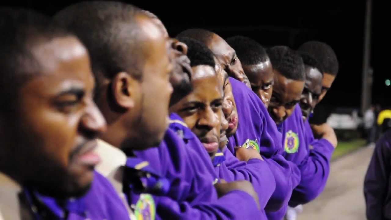 Omega Psi Phi Probate at VSU '12