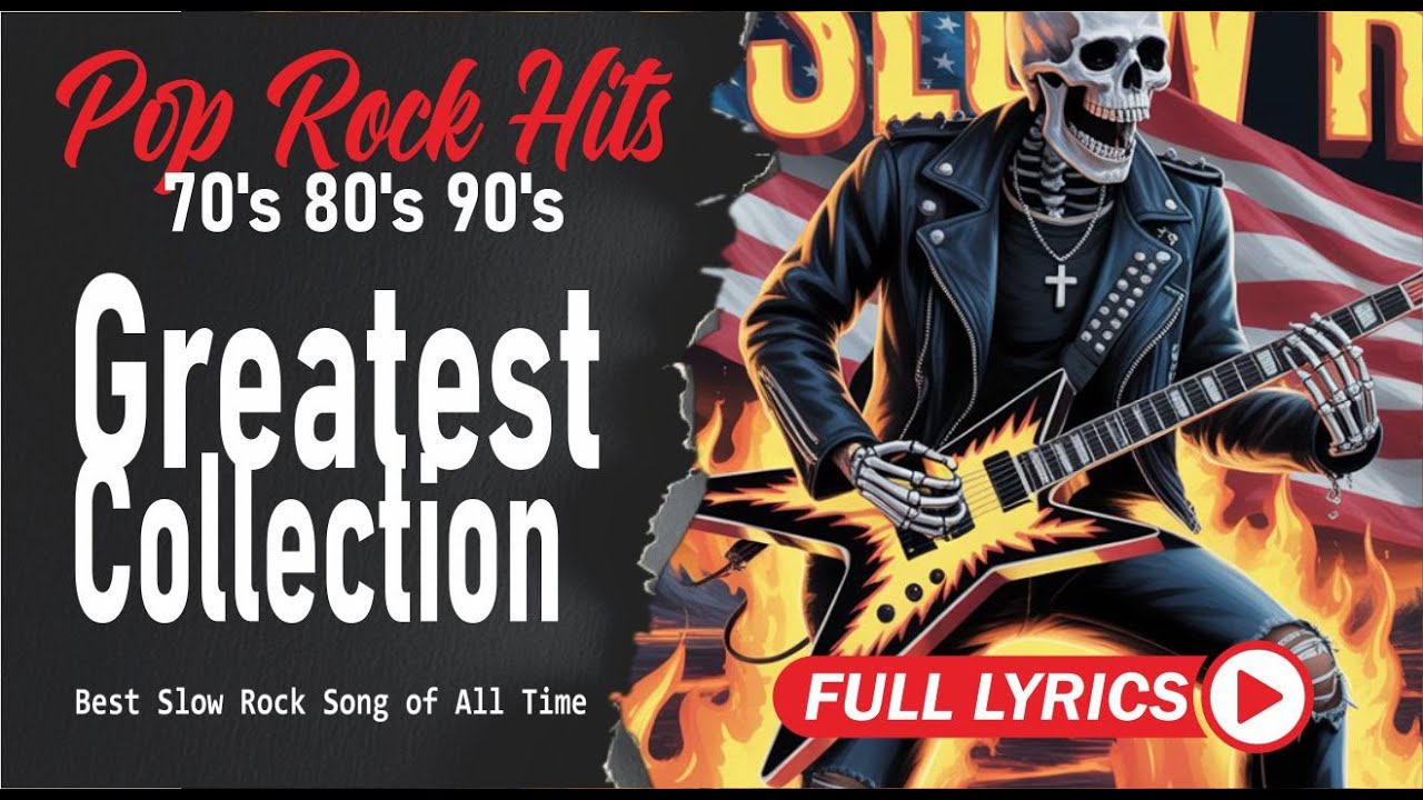 Slow Rock Love Song Nonstop Slow Rock Medley Rock Ballads 70s 80s 90s with Lyrics