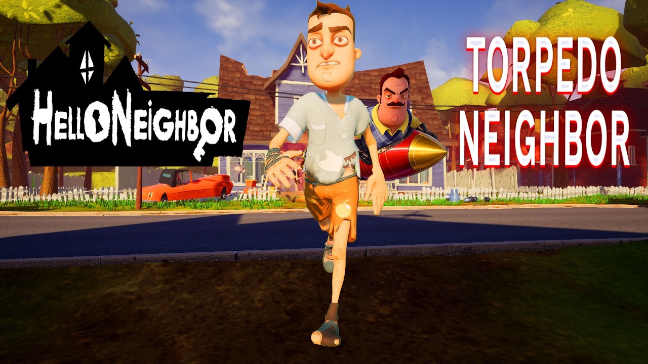 ПРИВЕТ СОСЕД ТОРПЕДОМЕН В ИГРЕ HELLO NEIGHBOR МОД TORPEDO NEIGHBOR