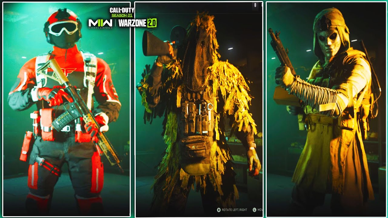 ALL MW2 OPERATOR SKINS FOR SEASON 1! (UPCOMING MODERN WARFARE BUNDLES)